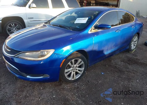 2017 Chrysler 200 Limited Platinum from USA, damaged, VIN 1C3CCCAB0HN500202